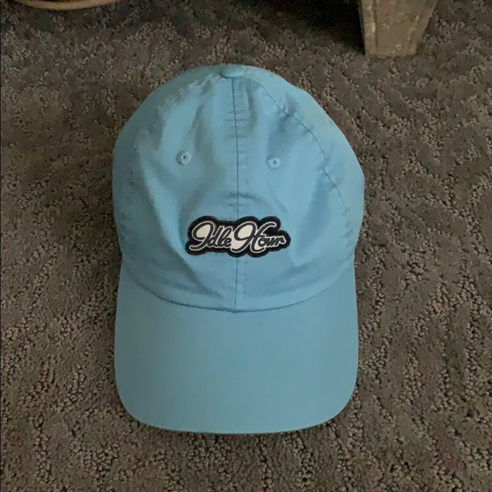 Blue Ahead Idle Hour Golf Cap Hat